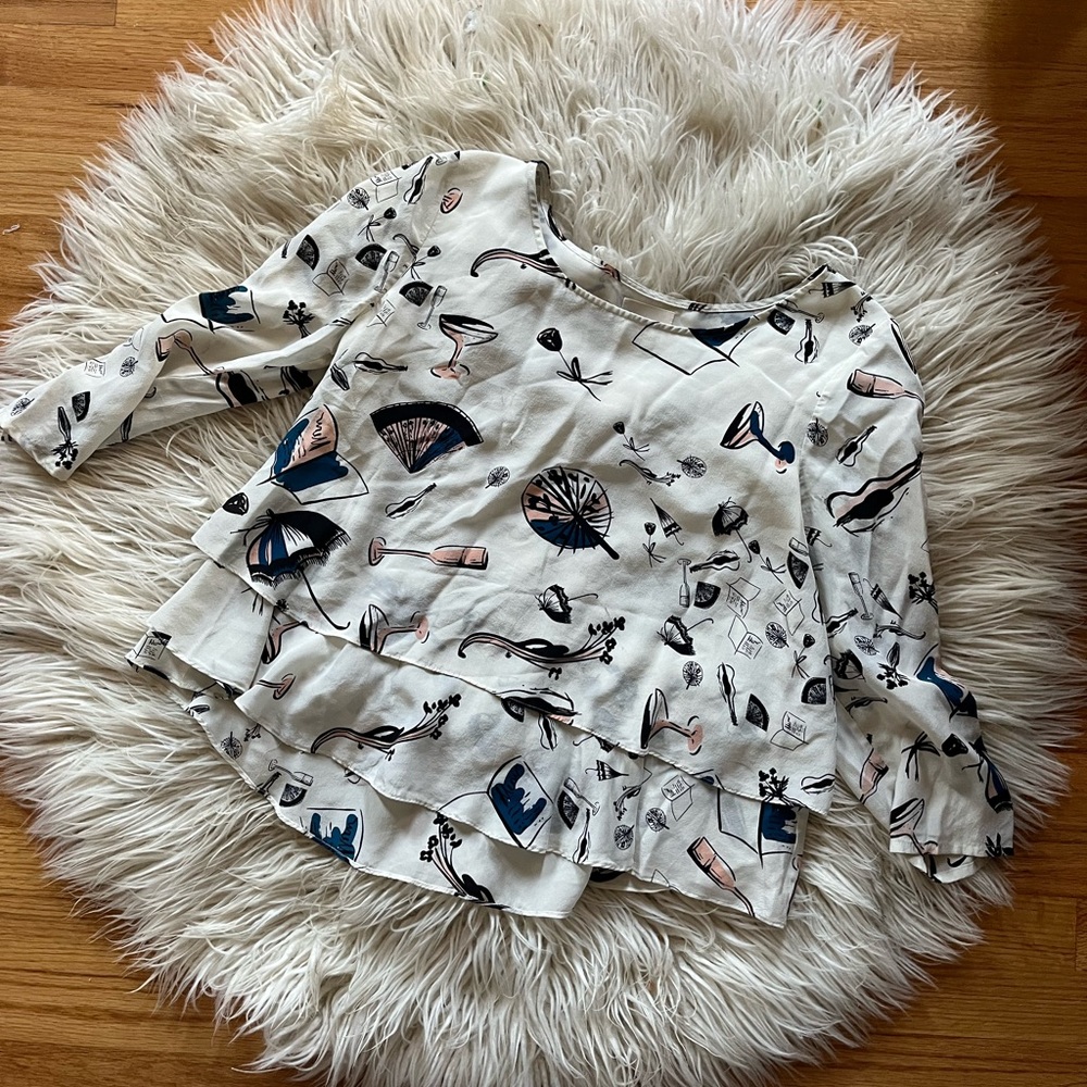 Anthropologie- maeve top